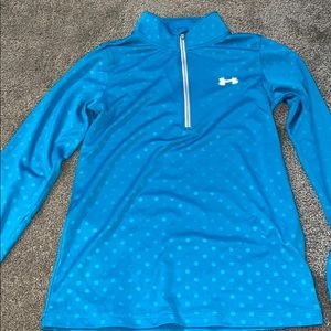 Youth medium under armor quarter zip up